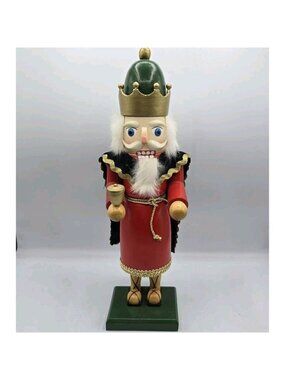 Nutcracker The King Christmas Holiday Table Decor 14" Holiday Time Decor